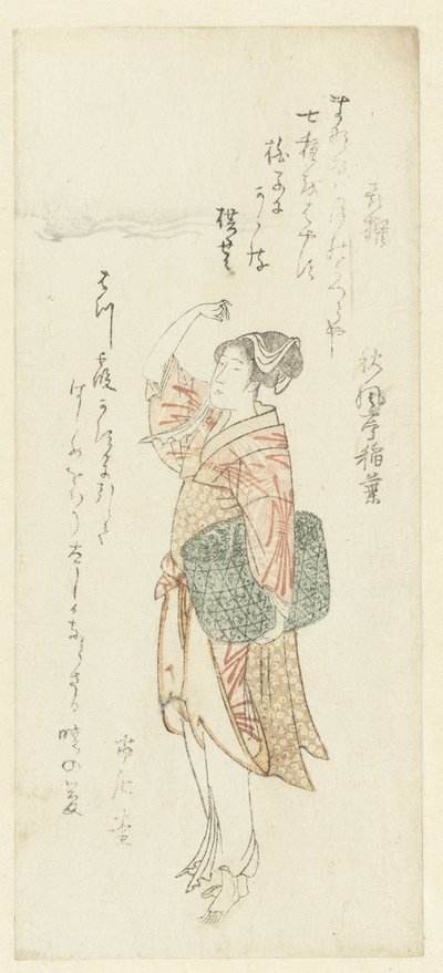 Una pescatrice da Kubota Shunman (attributed to)