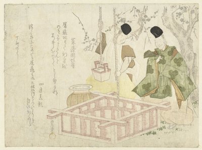 Attingere acqua dal pozzo da Kubota Shunman