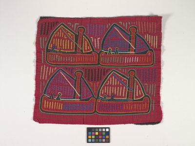Pannello di camicia (Mola) da Kuna Indian Culture