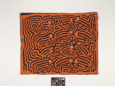 Pannello di camicia (Mola) da Kuna Indian Culture