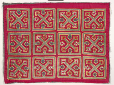 Pannello di camicia (mola), c.1950 da Kuna Indian Culture