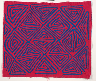 Pannello di camicia (mola), c.1950 da Kuna Indian Culture