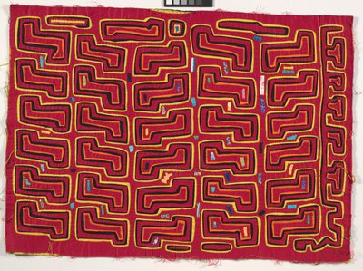 Pannello di camicia (mola), c.1950 da Kuna Indian Culture