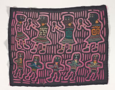 Pannello di camicia (mola), c.1950 da Kuna Indian Culture