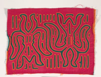 Pannello di camicia (mola), c.1950 da Kuna Indian Culture