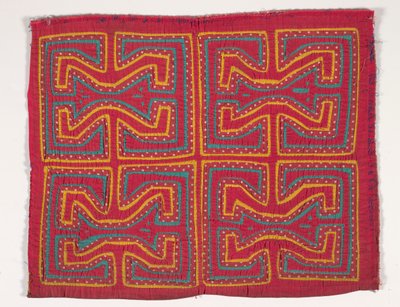 Pannello di camicia (mola), c.1950 da Kuna Indian Culture