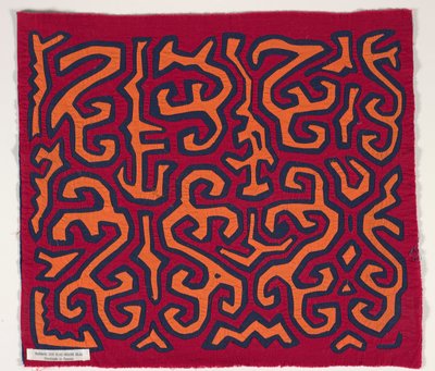 Pannello di camicia (mola) da Kuna Indian Culture