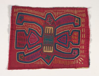 Pannello di camicia (mola) (cotone applicato) da Kuna Indian Culture