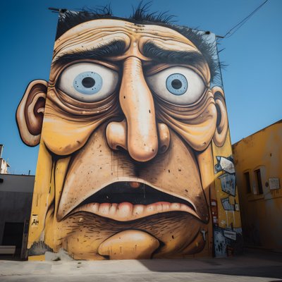 faccia di un orco gigante carino di 200 anni 4 da Kurt Heppke