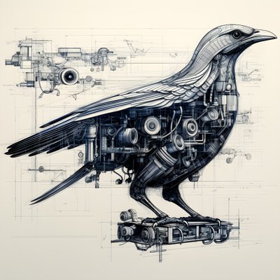 Progetti di uccelli meccanici a vapore di Da Vinci 4 da Kurt Heppke
