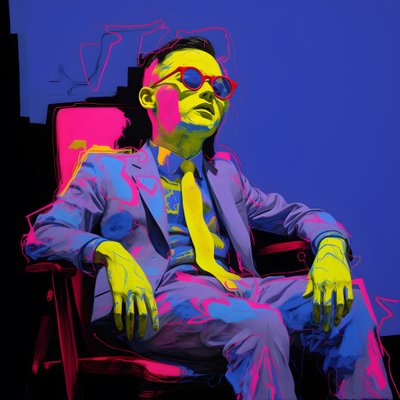 Il trecentotrentottesimo quadro da quando la gioia si è mostrata per la terza volta 3 da Kurt Heppke