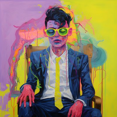 Il trecentotrentottesimo quadro da quando la gioia si è mostrata per la terza volta 4 da Kurt Heppke