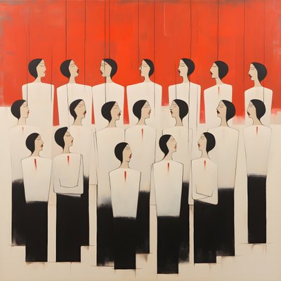 Il centottantacinquesimo quadro da quando la musica ha suonato 2 da Kurt Heppke