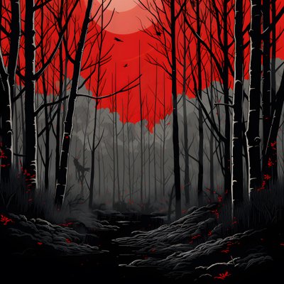Il quarantasettesimo quadro da quando la fede sanguinava rossa 1 da Kurt Heppke