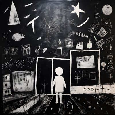 Un disegno di un bambino di 3 anni 1 da Kurt Heppke