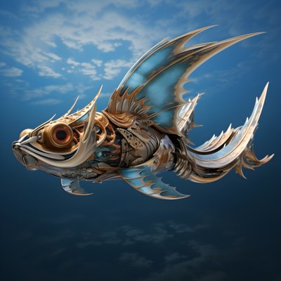 Un pesce volante 4 da Kurt Heppke