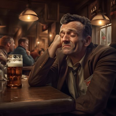 Uomo austriaco fotorealistico nel suo abbigliamento da lavoro 2 da Kurt Heppke