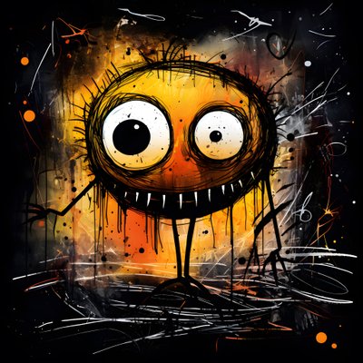 Mostri di Halloween 1 da Kurt Heppke