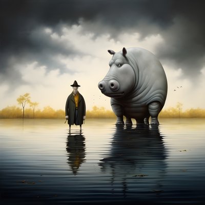 Il mio animale domestico è un ippopotamo 1 da Kurt Heppke