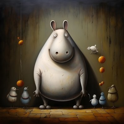 Il mio animale domestico è un ippopotamo 4 da Kurt Heppke