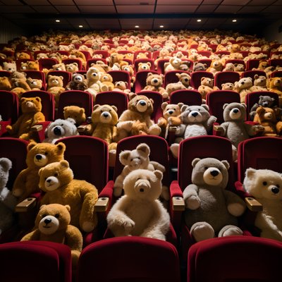 milioni di orsetti di peluche in un cinema 1 da Kurt Heppke