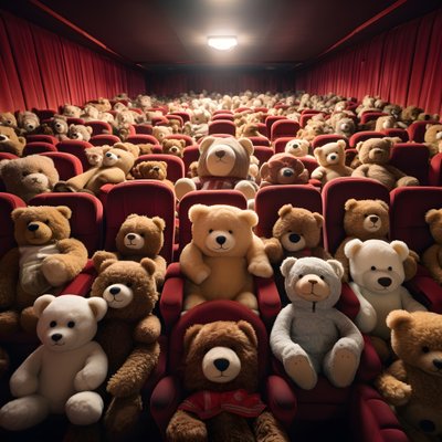 milioni di orsetti di peluche in un cinema 2 da Kurt Heppke