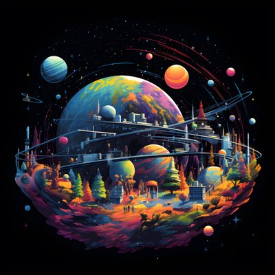 planetario nello spazio 2 da Kurt Heppke