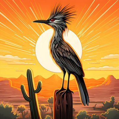 Roadrunner sole caldo 1 da Kurt Heppke