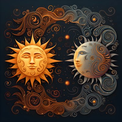 Sole e luna 1 da Kurt Heppke