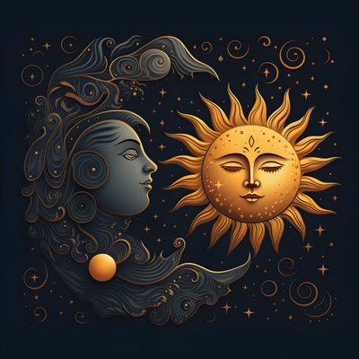 Sole e luna 4 da Kurt Heppke