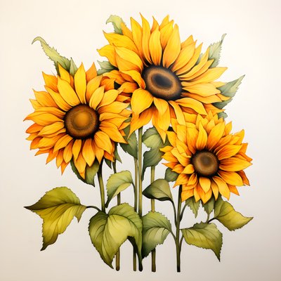 girasoli 1 da Kurt Heppke