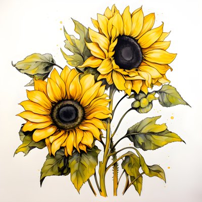 girasoli 4 da Kurt Heppke