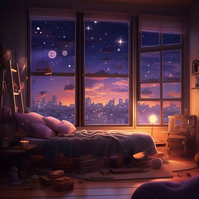 Scena di una grande finestra in una camera da letto al piano inferiore 2 da Kurt Heppke