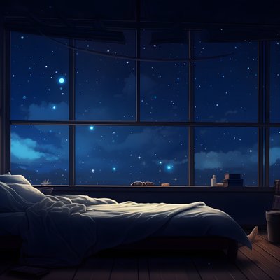 Scena di una grande finestra in una camera da letto al piano inferiore 4 da Kurt Heppke