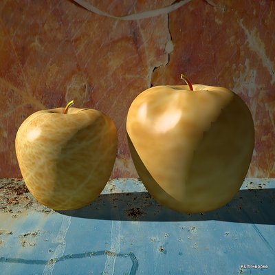 Mele di texture n. 1 da Kurt Heppke