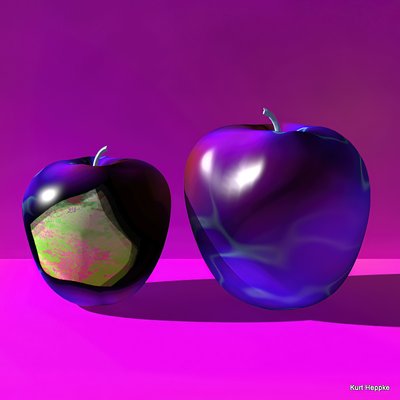 Mele di texture n. 2 da Kurt Heppke