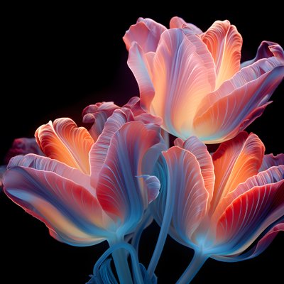 tulipani intricati 1 da Kurt Heppke