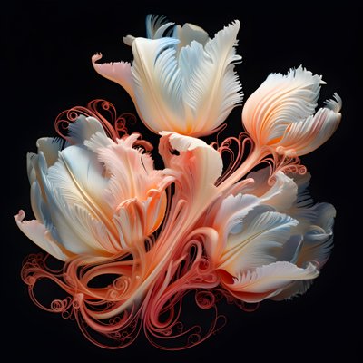tulipani intricati 4 da Kurt Heppke
