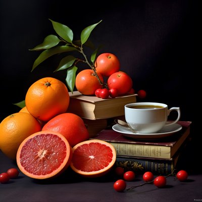 agrumi libro rosso caffè 3 da Kurt Heppke