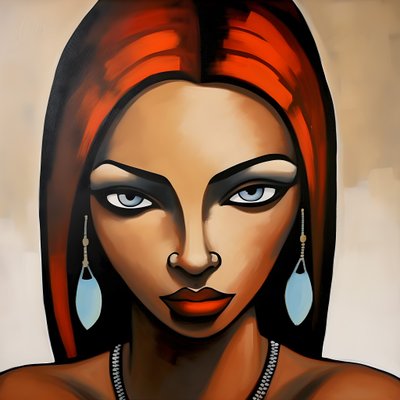 donna africana 1 da Kurt Heppke