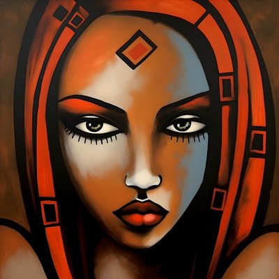 donna africana 3 da Kurt Heppke