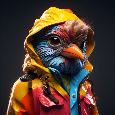 un animale con un impermeabile 2 da Kurt Heppke