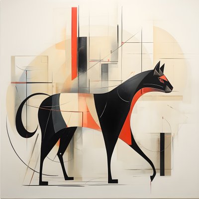 Cavallo gatto 1 da Kurt Heppke