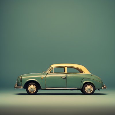 Una grande e una piccola auto 1 da Kurt Heppke