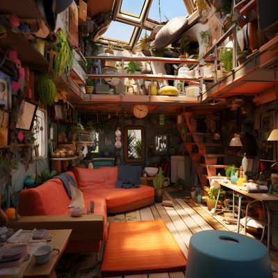 casa fatta di tutto nuovo 3 da Kurt Heppke
