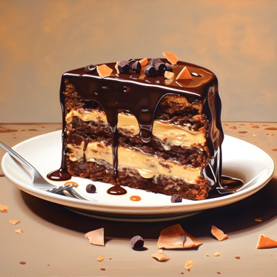 torta di cioccolato caramello rabarbaro 4 da Kurt Heppke