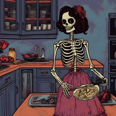 Il fantasma in cucina di Maddy Connelly 2 da Kurt Heppke