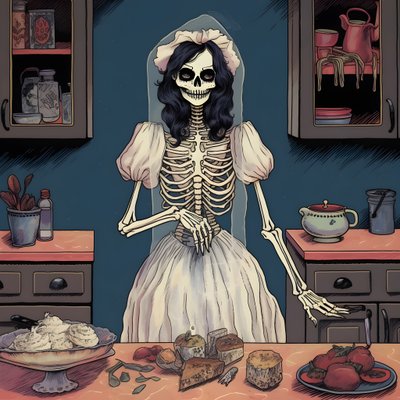 Il fantasma in cucina di Maddy Connelly 3 da Kurt Heppke