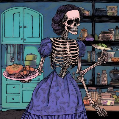 Il fantasma in cucina di Maddy Connelly 4 da Kurt Heppke