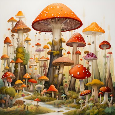 Molti funghi 4 da Kurt Heppke
